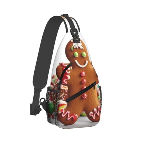 Bolso Cruzado de Pecho para Hombre y Mujer Negro miniatura 2