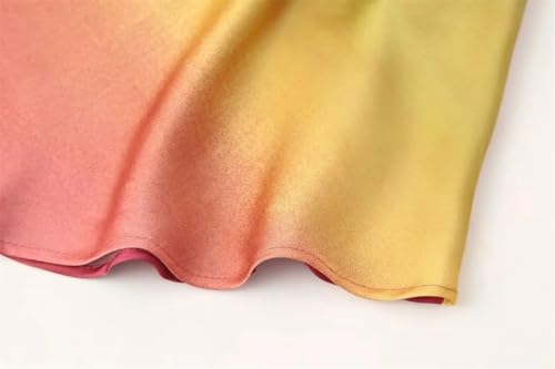 Women's Printing Midi Skirt Sets Women 2 Pieces Printing Vest Top Suit2