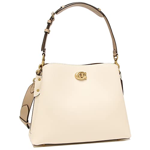 【値下げ】COACH ショルダーバッグ ホワイト COACH - 新品 コーチ COACH ショルダーバッグ サドルバッグ