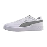 Puma Unisex Court Classic Clean Sneaker, Puma Weiß/Grau Echo, 44 EU