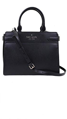 Kate-Spade-New-York-Large-Shoulder-Staci-Satchel-handbag-bundled-with-Large-Slim-Bifold-Black