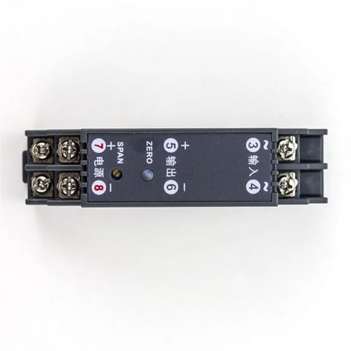 Transducteur de courant alternatif monophasé à isolation galvanique 0-2A 4-20mA