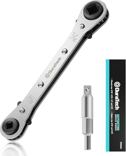 DURATECH 4 IN 1 HVAC Service Wrench, 3/16