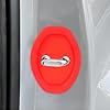 MOLUCKFU Silicone Car Door Lock Protective Cover 4Pcs Universal Shock Absorption Pads Noise Reduction Latch Guards for Scratch Prevention and Lock Longevity #3