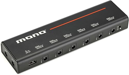 MONO 7-outlet Isolated Pedalboard Power Supply - M