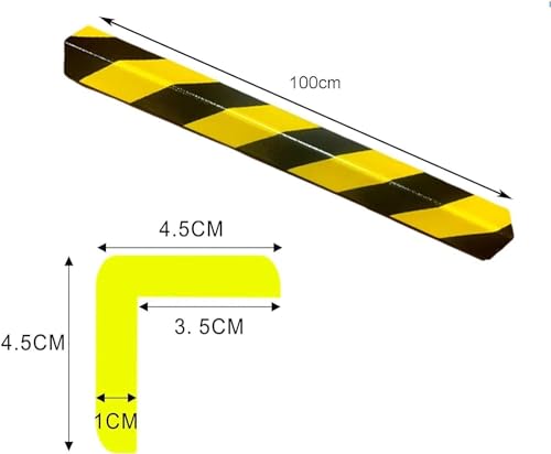 Protections d'angle autocollantes pour murs de garage résidentiel et sous-sol