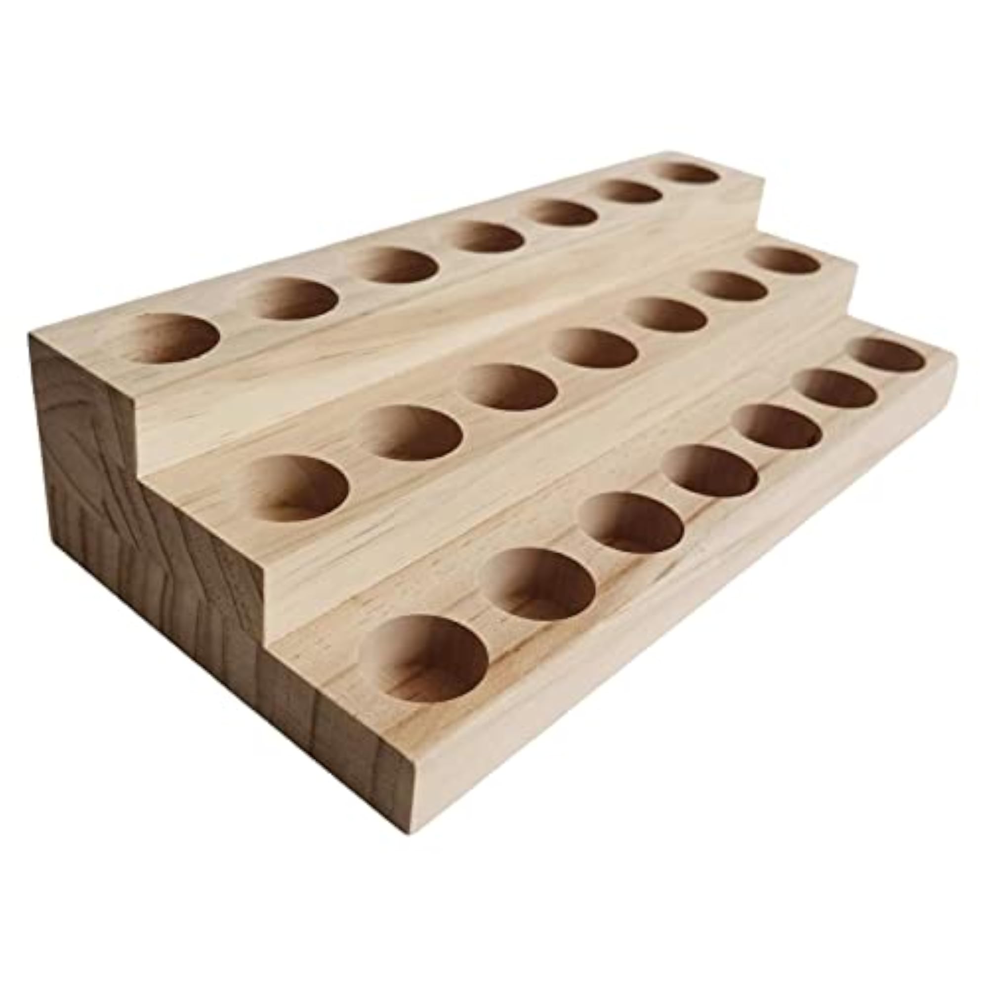 Wooden Essential Oil Storage Rack for 10ml Bottles