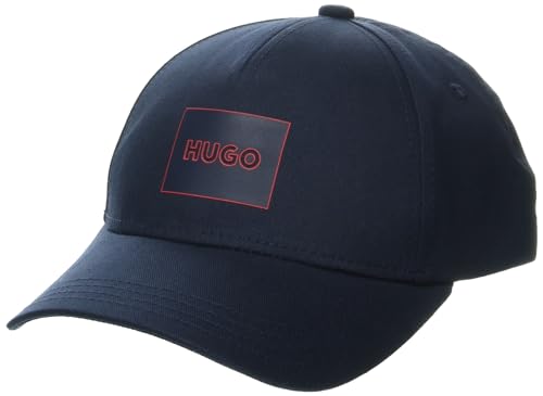 Image of Hugo Men's Big Logo Cotton Baseball Hat