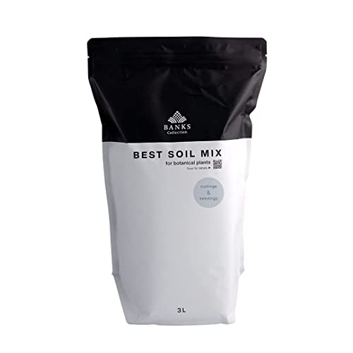 BANKS Collection 【細粒】best soil mix for cutting & seeding 3L 2袋セット （ベストソイルミックス挿木・播種用） バンクスコレクション 観葉植物用培養土