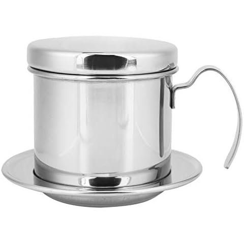 Cafetera Vietnamita de Acero Inoxidable con Filtro para Goteo Cover