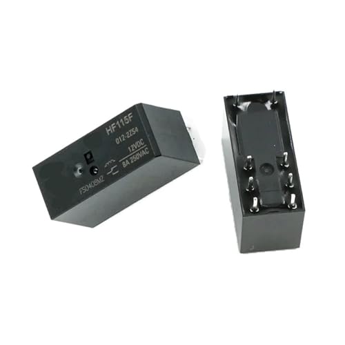Relais de puissance 12V HF115F0122ZS4 à double inverseur 8 broches 8A