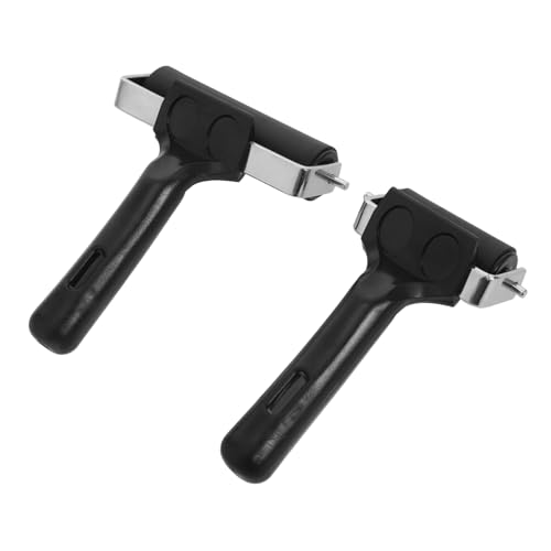 Housoutil Printmaking Roller Tools: 2pcs Rubber Roller 6cm 10cm for Gluing Inking and Artistic Projects