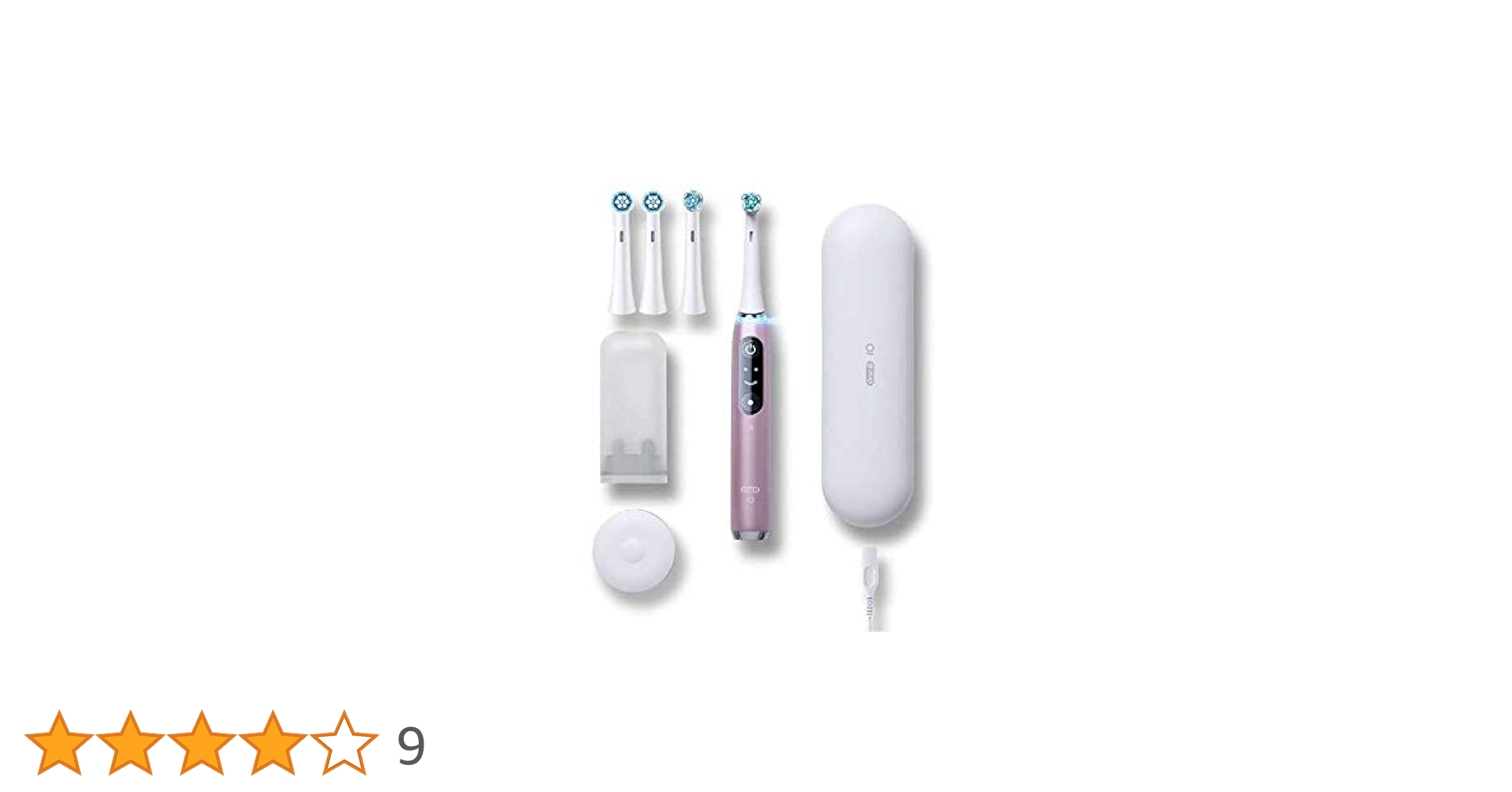 Oral-B iO9 ローズクォーツ　日本限定電動歯ブラシ トラベルケースセット Amazon.co.jp: ブラウン 電動歯ブラシ Oral-B（オーラルB） iO9