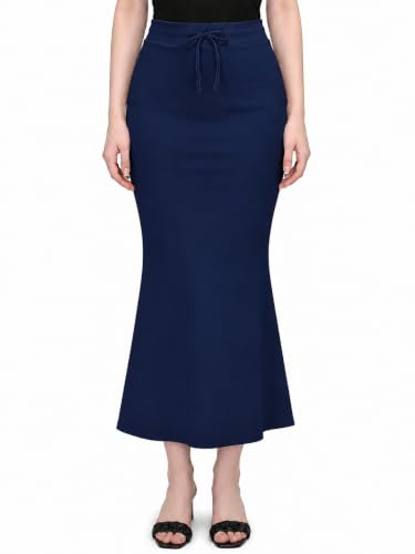 Image of Stretchable Saree Shapewear Petticoat for Women,Skirts for Women,Smooth Curve 4-Way Stretch Fish Cut Peticote Innerwear,Shape Wear Dress for Saree