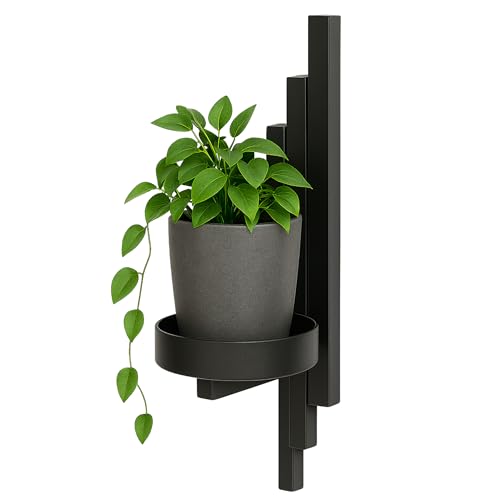 FRAMADO - Pflanzregal Wand - Blumenhalter Hängend - aus Metall, Moderne...