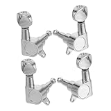 EPIGEIST 4個 ウクレレ全封闭式旋钮 チューニングペグ 高耐久性 精密対応 プロ仕様交換用パーツ ユニバーサルフィット