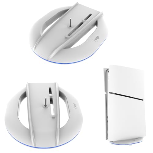 XBERSTAR For PS5 Slim縦置きスタンド スタンドベース アップライトスタンド for PS5 Slim スタンド 安定向上 省スペース