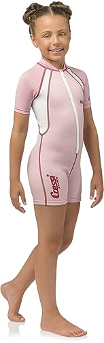 Cressi Kids Swimsuit Short Sleeve, Pink, M #TOP1
