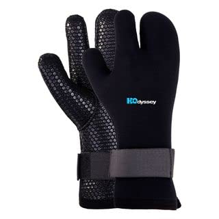 H2ODYSSEY 2Odyssey 6.5mm Eskimo Dive Glove Mitten - Hand Warming Gloves for Diving