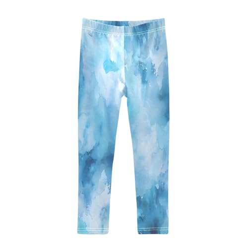 Bolaz Toddler Girls Leggings Printed Yoga Pants Leggings Watercolor for Kids