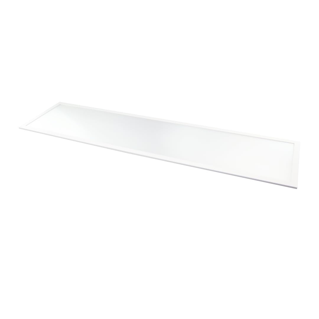 LED Panel 120x30 cm 1 Stück, Bürolampe 36W, 4000K Neutralweiß, 4320lm, 120 lm/W, UGR19 blendfrei - flache LED Paneele mit 230V Marken-Netzteil, Deckenlampe für Rasterdecke - 1200x300x9mm
