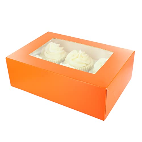 Culpitt 6/12 Cupcake Box, 20 Pack, Cupcake Boxes To Carry Tasty Treats