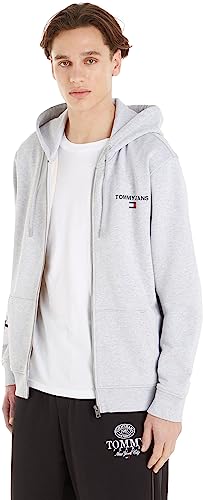 Tommy Jeans Herren Sweatshirt Regular Entry Zip-Thru mit Reißverschluss,...