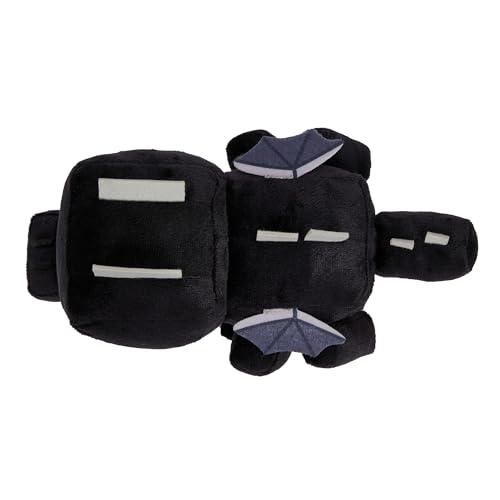 Mattel Minecraft Plüschfigur Enderdrache, weiche Puppe, vom Videospiel inspiriertes Sammelspielzeug, Geschenk, ca. 20 cm HWH32