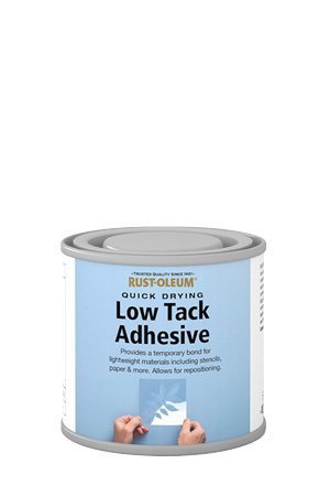Rust-Oleum Low Tack Adhesive Glue Quick Drying 125ml