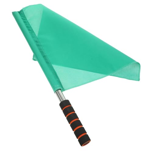 Toddmomy Referee Flag for Sports Events Waving Signal Flag for Racing Competitions for Festivals Parties for Football Basketball Athletics
