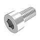 SECCARO Zylinderschraube M10 x 20 mm, Edelstahl V2A VA A2, DIN 912 / ISO 4762, Innensechskant, Vollgewinde, 20 Stück