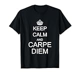 Photo Gallery fantastica maglietta "keep calm and carpe diem" maglietta Photo Gallery fantastica maglietta "keep calm and carpe diem" maglietta