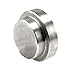 Anchor Fluid Power 32FOPX Code 62 Carbon Steel Flange Plug, O-Ring Type, Flange Size, Carbon Steel, 2.00"
