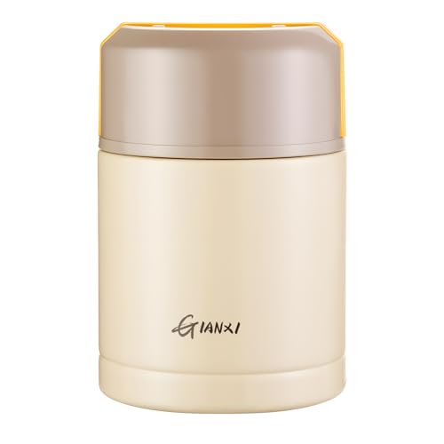 GIANXI(�W�����V) �X�[�v�W���[ 800mL �����`�W���[ �^��f�M �ۉ��ۗ� �X�e�����X �ۉ��ٓ��� �X�v�[���t�� �L�� �������ȒP �I�V���� �A�E�g�h�A �s�N�j�b�N �����p