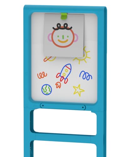 Discovery Glow Easel Art Station for Kids - Dual-Sided Light Board - Image 6