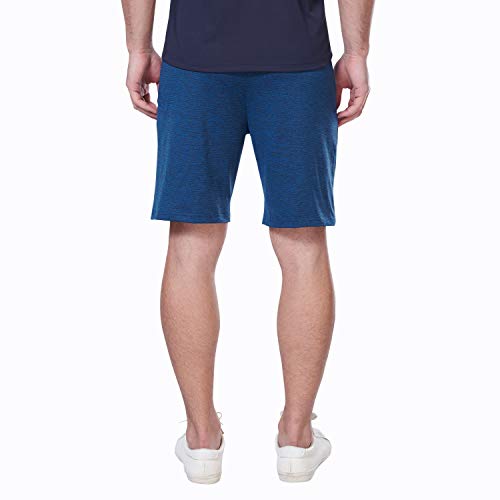 Image of berge' Sports Wear Shorts for Men Long Shorts Dry Fit Melange Fabric with Secure Zipper Pockets Short Sports for Men