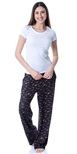 Marvel Mens' Loki TV Series Logo Icon Tossed Print Sleep Pajama Pants3