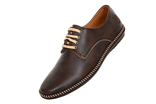 Image of BIGBOON Men's Casual Lace Up Derby Shoe Set of 1 Pair