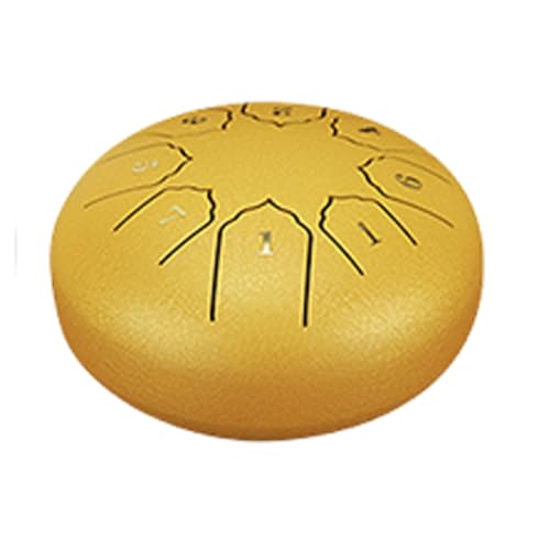 8 Notes Hand Drum Instrument with Mallet Drumsticks Carrying Bag for Adults