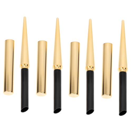 Beaupretty 3 Juegos Tubo De Lápiz Labial Tubo De Lápiz Labial Más Regordete Soporte Para Plantas De Aire De Sobremesa Barra Labios Gloss Labios Tubo De Lápiz Labial De Viaje Golden 4 Uds * 3