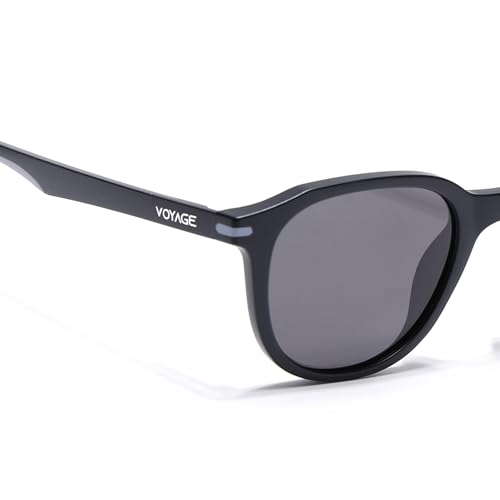 Image of Voyage Square UV Protected & Polarized Sunglasses for Men & Women