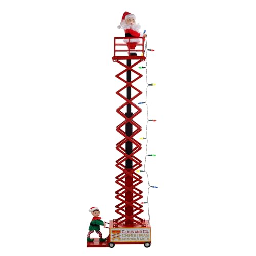 Mr. Christmas 50 in. Animated & Musical Santa's Lift -