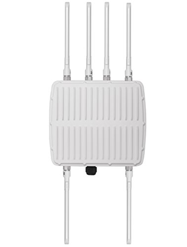 Edimax OAP1750 3 x 3 AC Dual-Band Outdoor PoE Access Point, Multiple SSIDs for Security