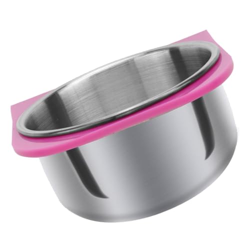 HYTROVE バードフィーダーボウル 鳥用餌水カップ ステンレス製 鳥かご用フ