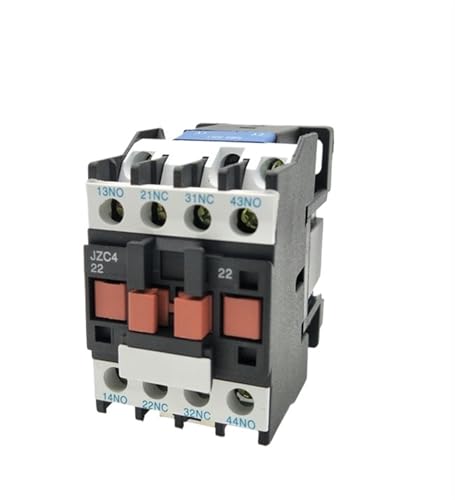 Contacteur AC 10A JZC4-22 bobine 110V 3P relais de commande triphasé 2NO 2NC