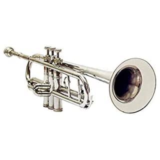 Image of SM'SAI MUSICAL 02 NICKLE TRUMPET (NADIR ALI) MODEL WITH BAG AND 7C MOUTHPIEC ALSO ONLY FOR LOVERS OF TRUMPET