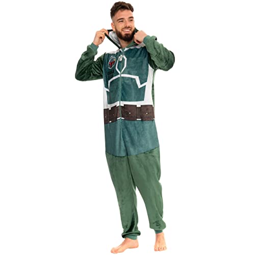 STAR WARS Mens Boba Fett Onesie Nightwear For Adults4