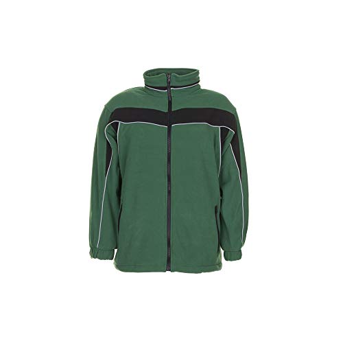 Chaqueta de forro polar para evitar el frío laboral con ajuste cómodo talla L
