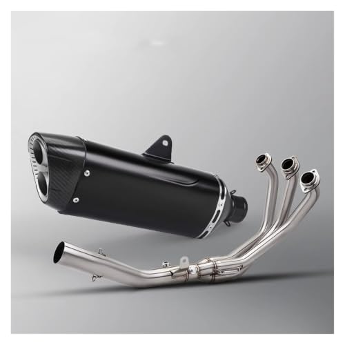 Système complet d'échappement en acier inoxydable pour MT09 double capteurs