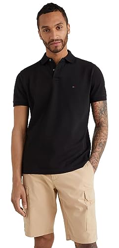 Tommy Hilfiger Men's Short Sleeve Cotton Pique Polo Shirt in Regular Fit 2024 Collection2